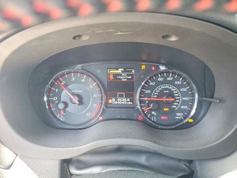 2020 SUBARU WRX 9