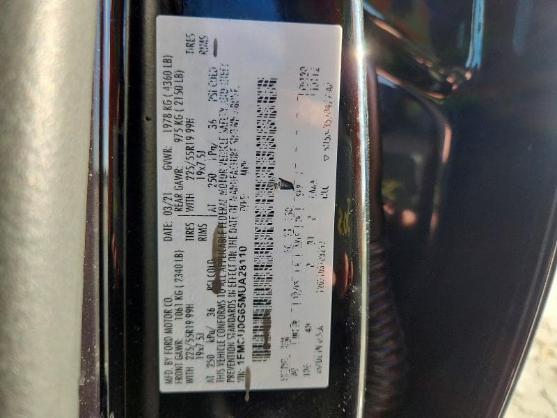 2021 FORD ESCAPE SE 13
