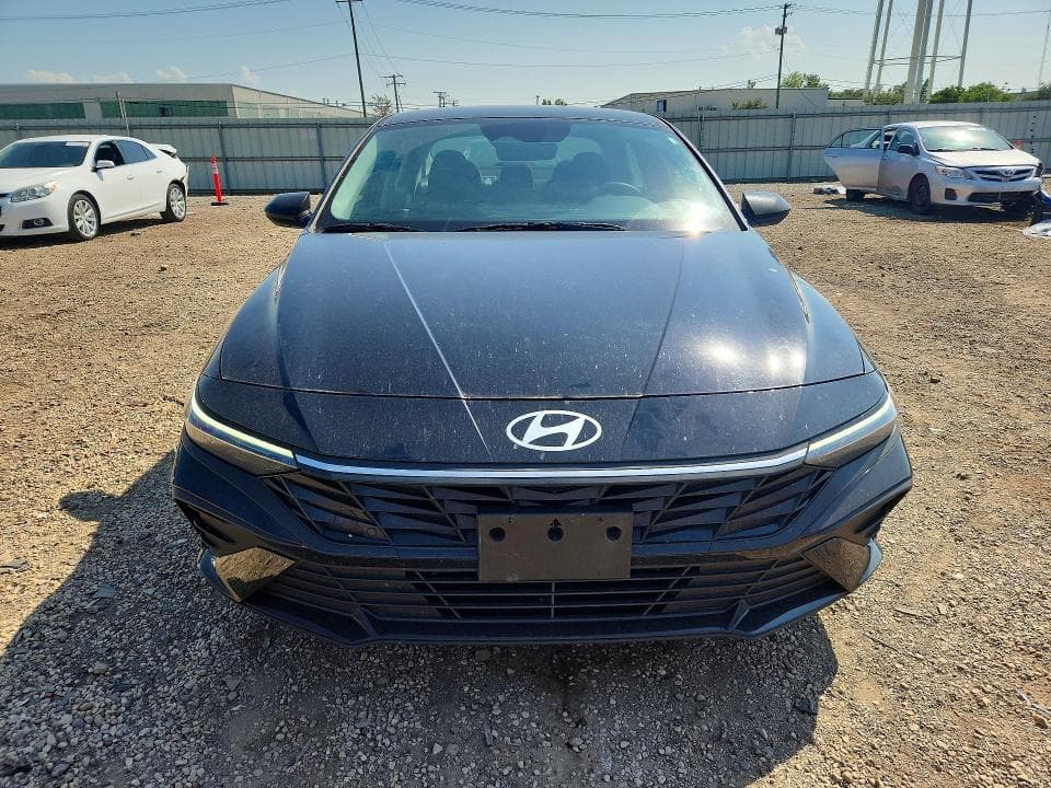 2025 HYUNDAI ELANTRA HYBRID BLUE 5