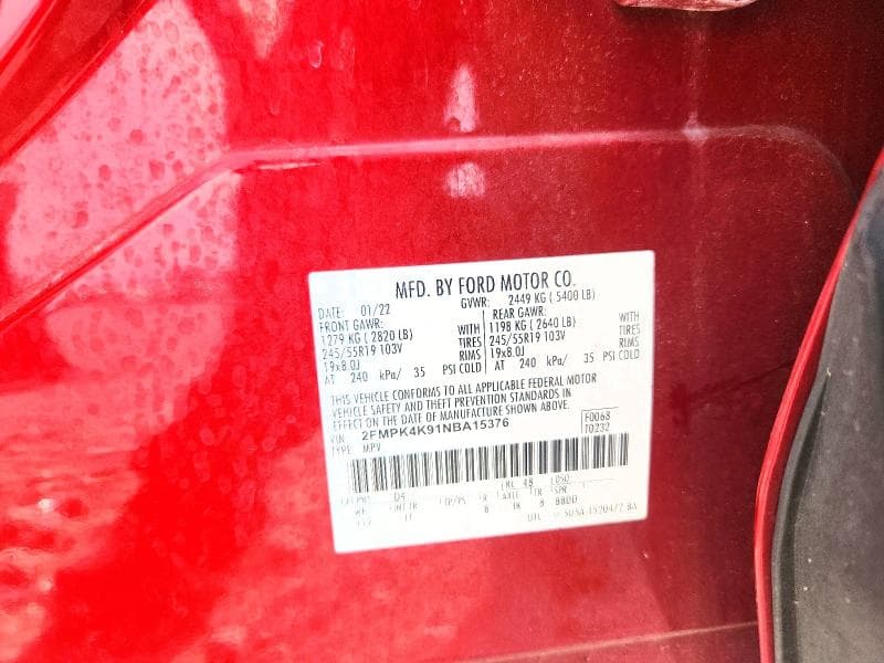 2022 FORD EDGE TITANIUM 13