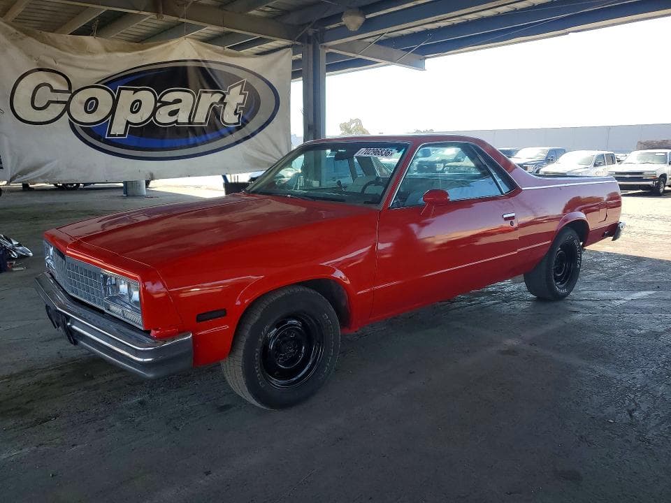 1983 CHEVROLET EL CAMINO