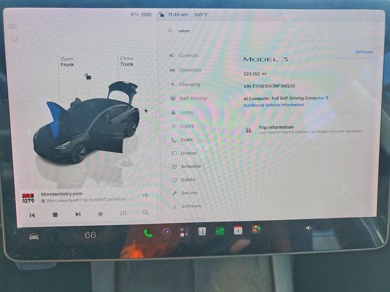 2022 TESLA MODEL 3 9