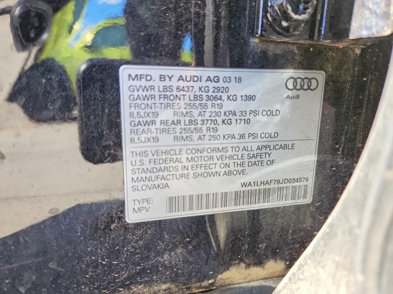 2018 AUDI Q7 PREMIUM PLUS 13
