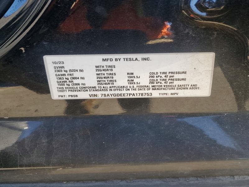 2023 TESLA MODEL Y 13