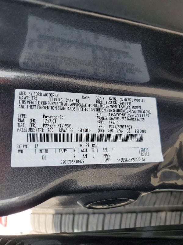 2017 FORD C-MAX TITANIUM 14