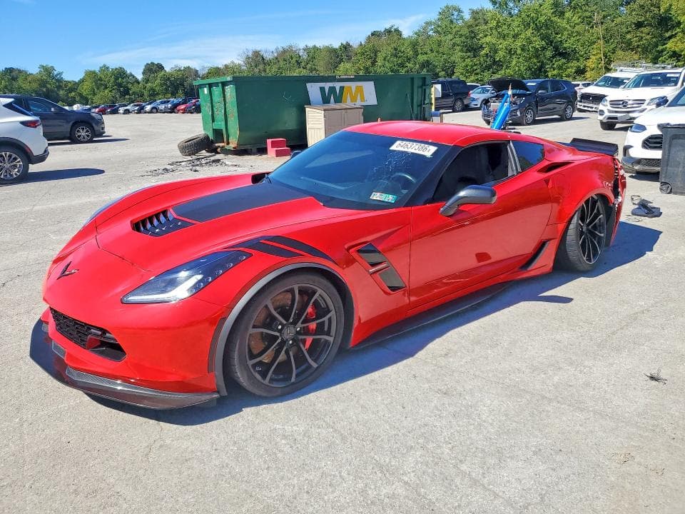 2017 CHEVROLET CORVETTE GRAND SPORT 1LT