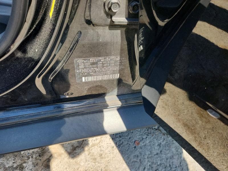 2022 HYUNDAI SONATA HYBRID BLUE 12