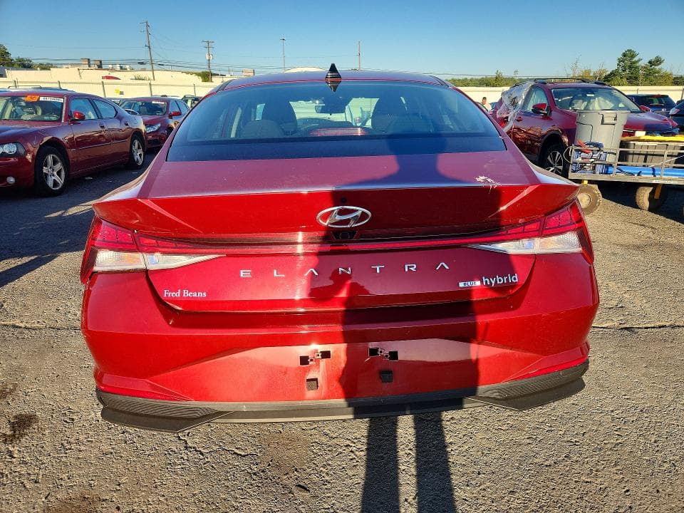 2023 HYUNDAI ELANTRA BLUE 6