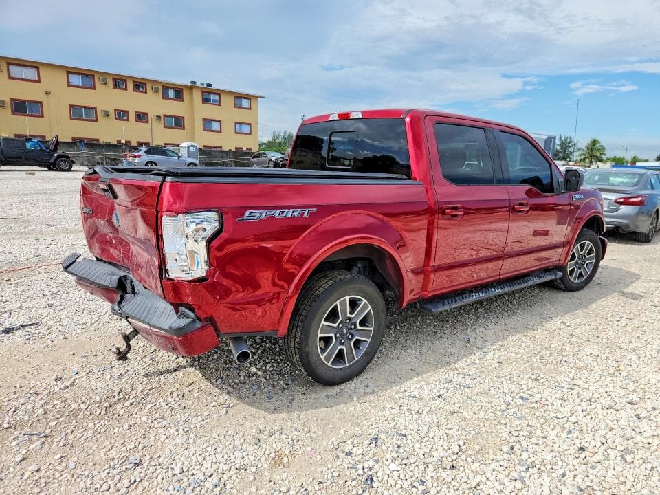 2017 FORD F150 SUPERCREW 3