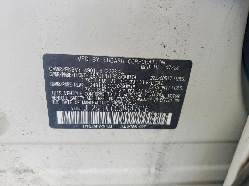 2025 SUBARU FORESTER PREMIUM 13