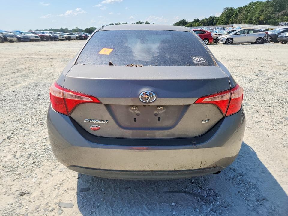 2017 TOYOTA COROLLA LE 6