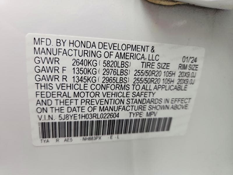 2024 ACURA MDX A-SPEC 13