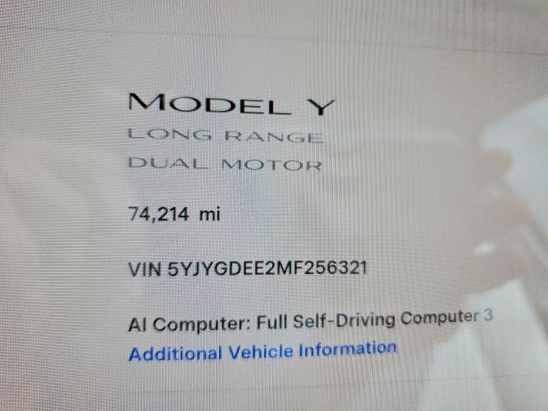 2021 TESLA MODEL Y 9