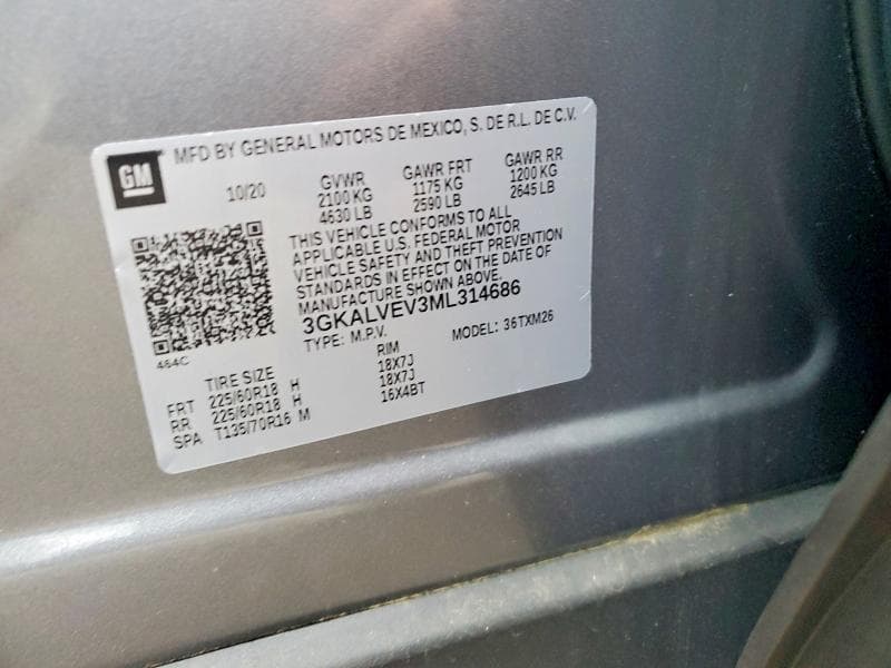 2021 GMC TERRAIN SLT 12