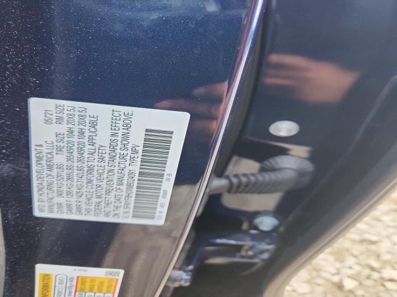 2021 HONDA PASSPORT ELITE 13