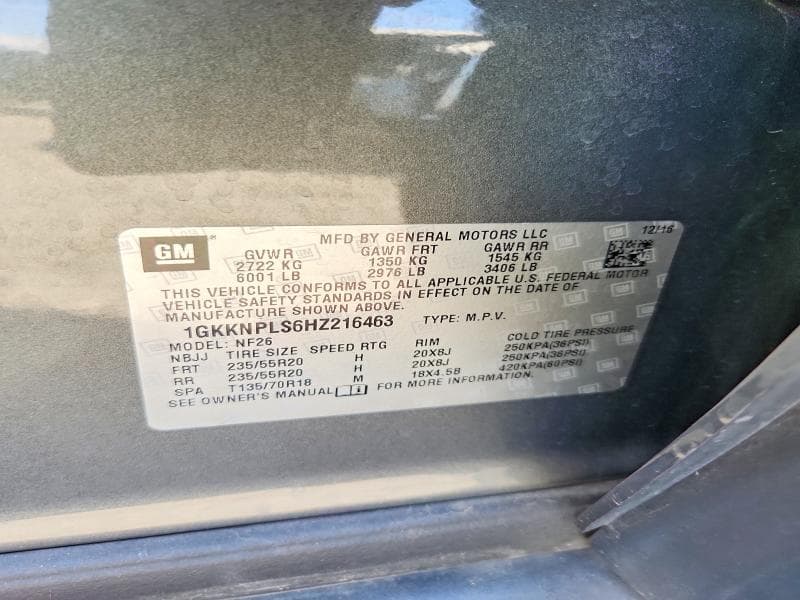 2017 GMC ACADIA DENALI 13