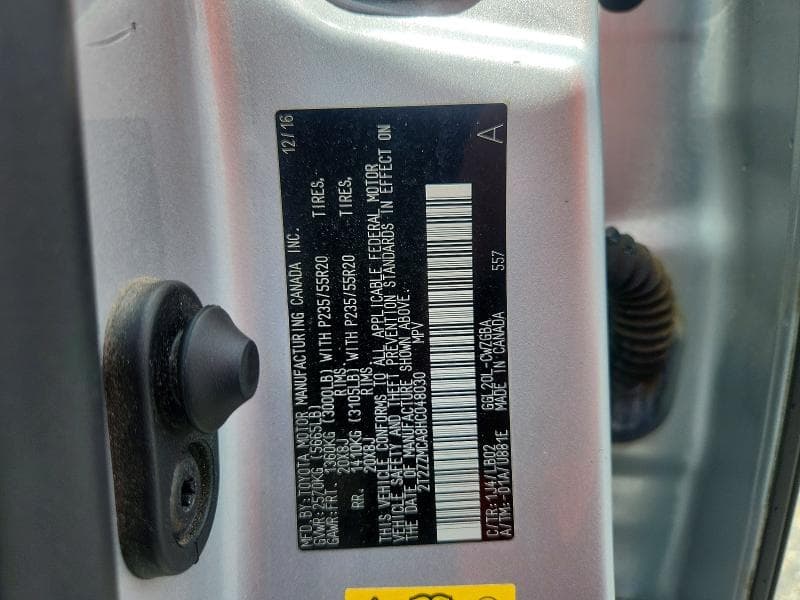 2017 LEXUS RX 350 BASE 13