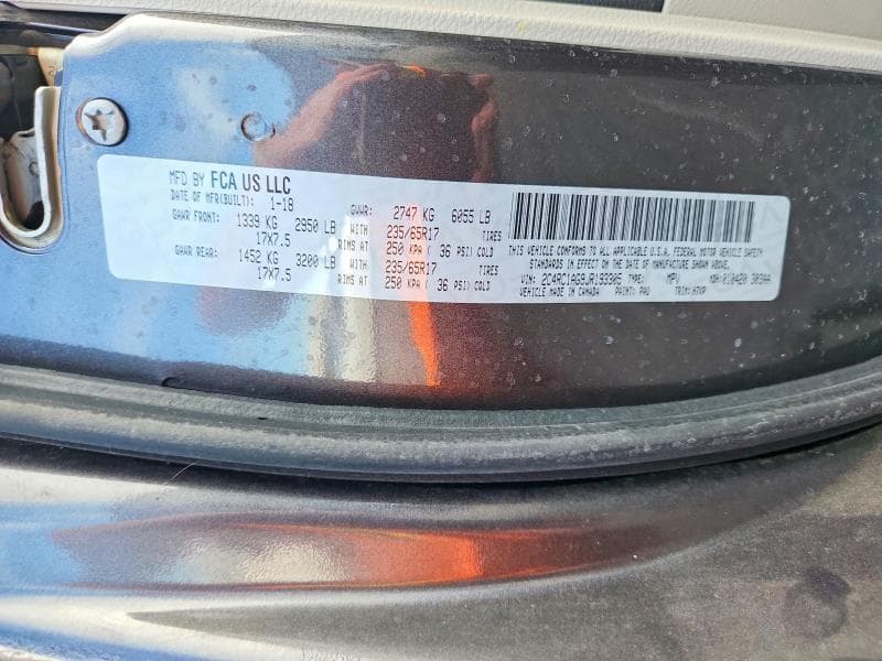 2018 CHRYSLER PACIFICA L 13