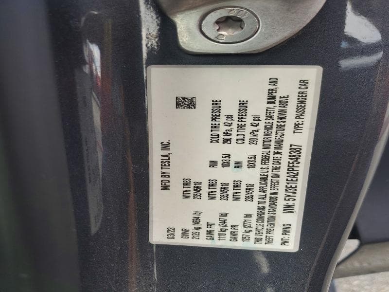 2023 TESLA MODEL 3 12