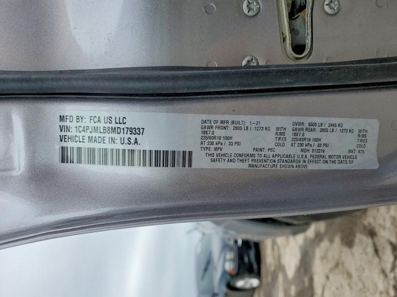 2021 JEEP CHEROKEE LATITUDE PLUS 13