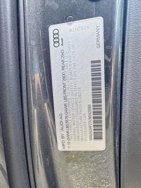 2020 AUDI A7 PREMIUM PLUS S-LINE 10