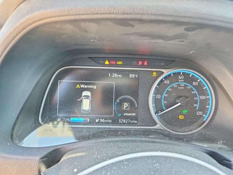 2018 NISSAN LEAF SL 9