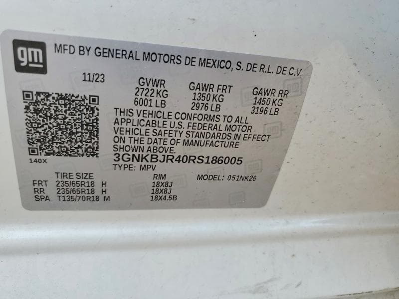 2024 CHEVROLET BLAZER 3LT 14