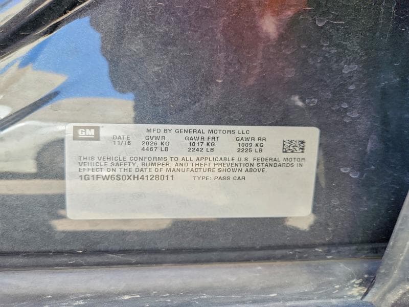 2017 CHEVROLET BOLT EV LT 12