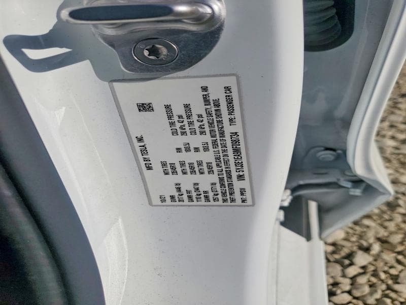 2021 TESLA MODEL 3 12