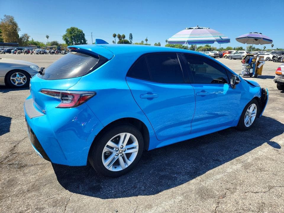2019 TOYOTA COROLLA HATCHBACK SE 3
