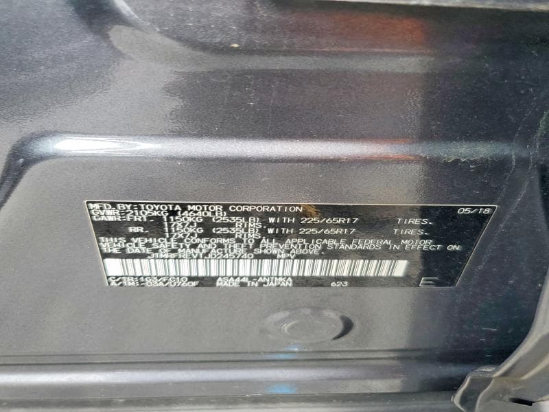 2018 TOYOTA RAV4 XLE 13