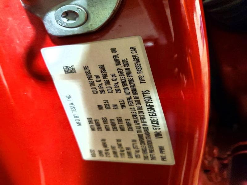 2022 TESLA MODEL 3 13