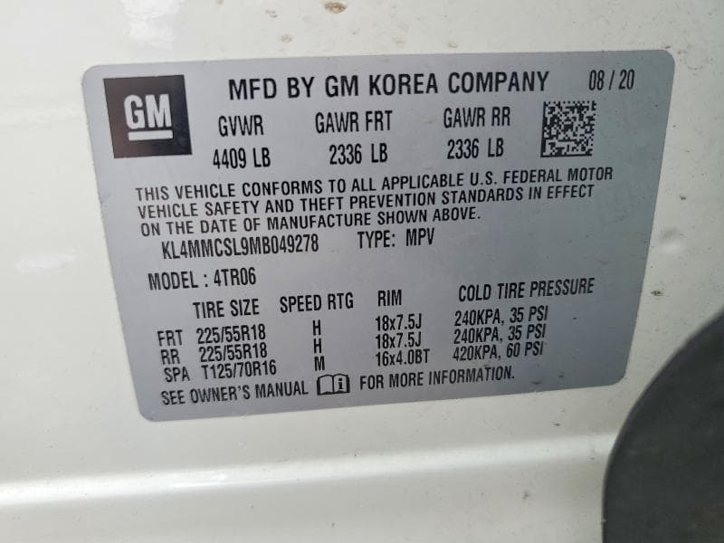 2021 BUICK ENCORE GX PREFERRED 13