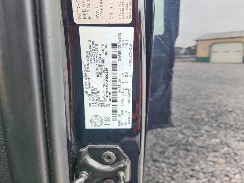 2019 FORD F150 SUPERCREW 12
