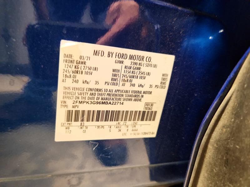 2021 FORD EDGE SE 14