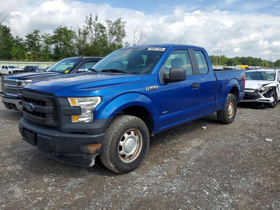 2017 FORD F150 SUPER CAB