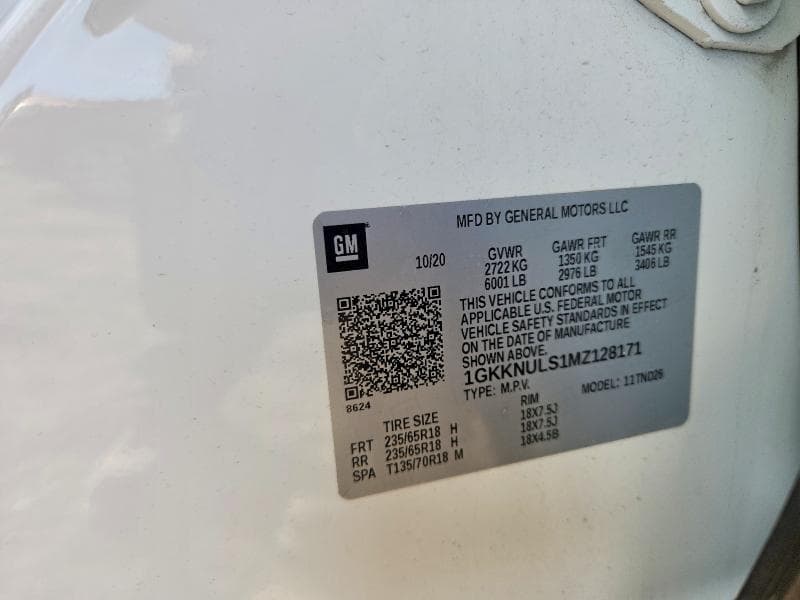2021 GMC ACADIA SLT 13