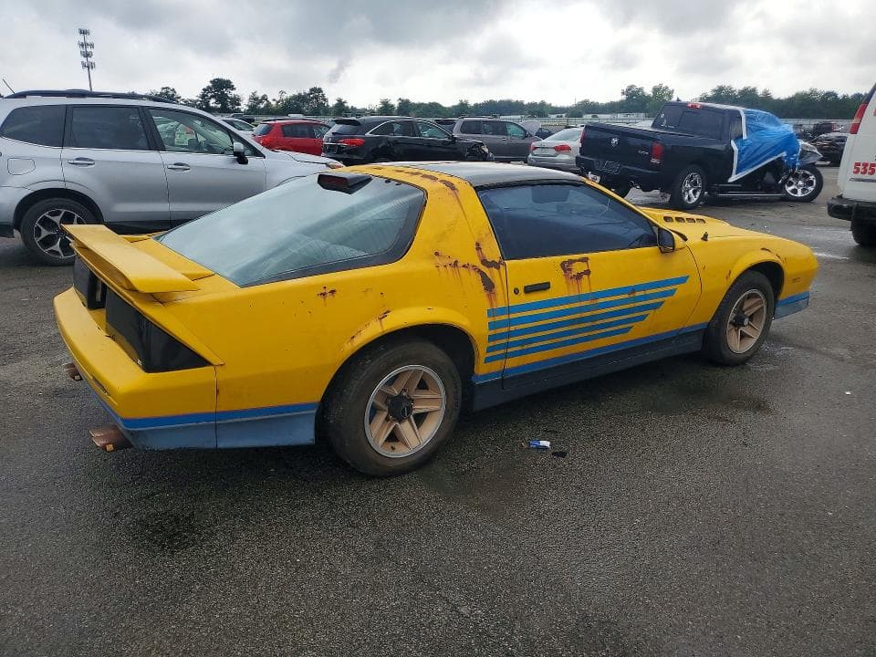 1984 CHEVROLET CAMARO 3