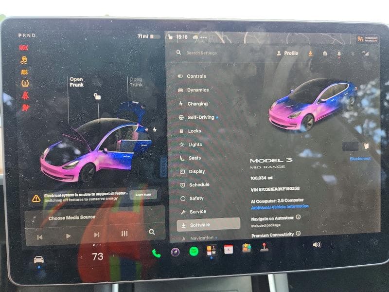 2019 TESLA MODEL 3 9
