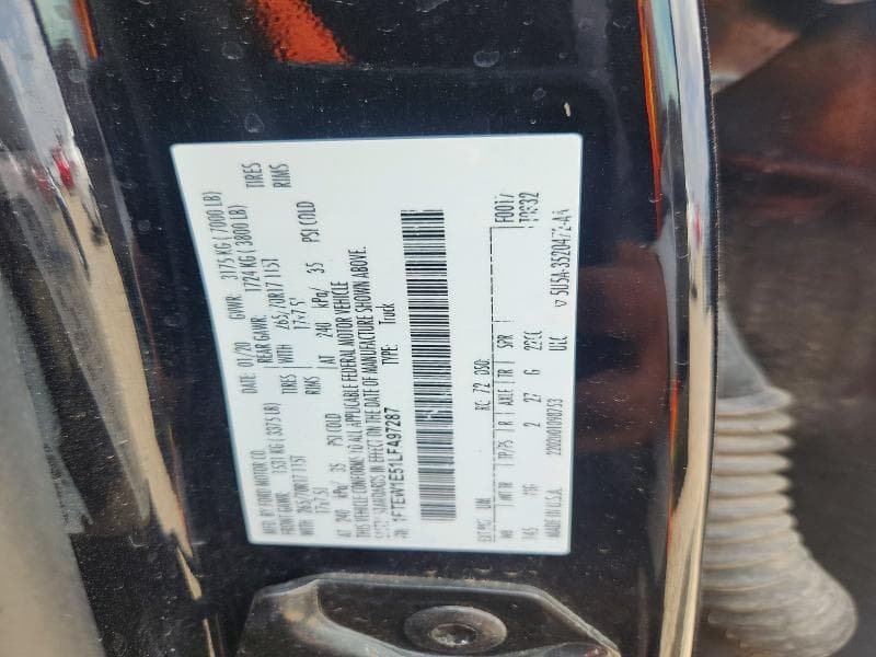 2020 FORD F150 SUPERCREW 12