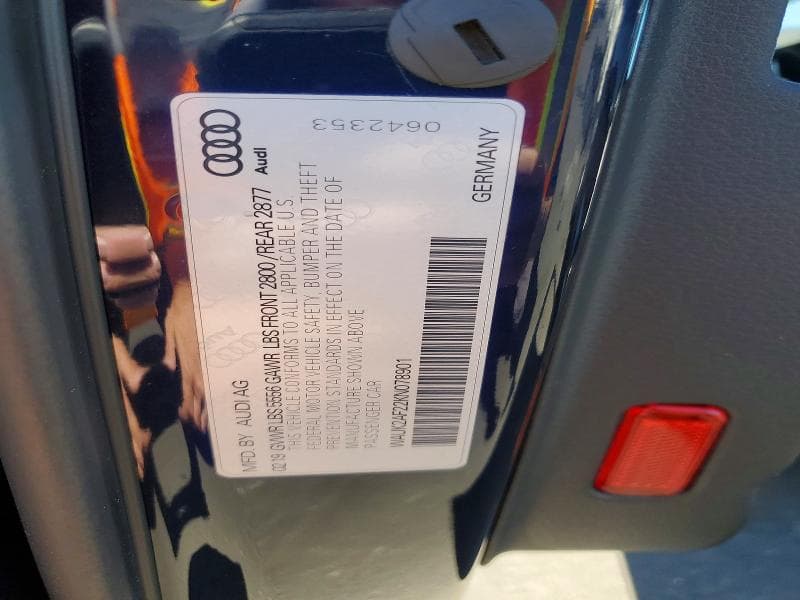 2019 AUDI A6 PREMIUM 13