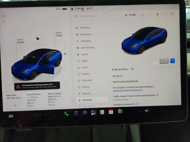 2022 TESLA MODEL 3 9