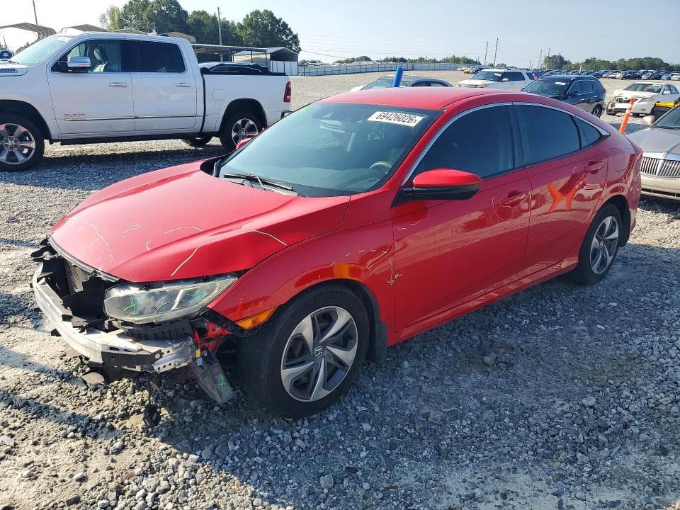 2019 HONDA CIVIC LX - 1