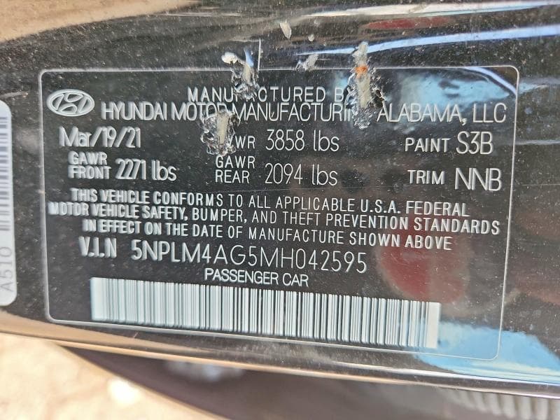 2021 HYUNDAI ELANTRA SEL 12
