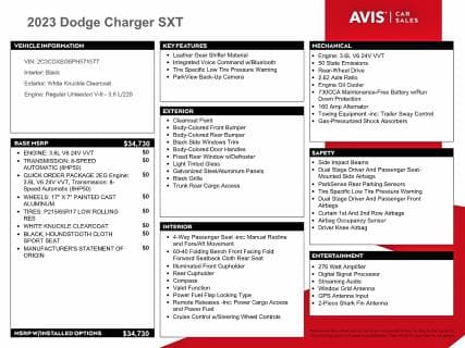 2023 DODGE CHARGER SXT 12