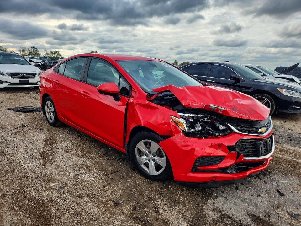 2017 CHEVROLET CRUZE LS 4