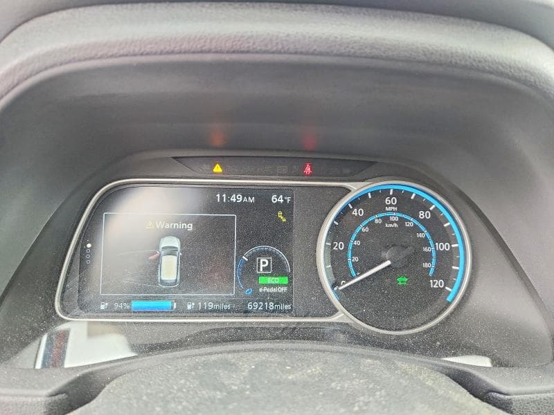 2018 NISSAN LEAF SV 9