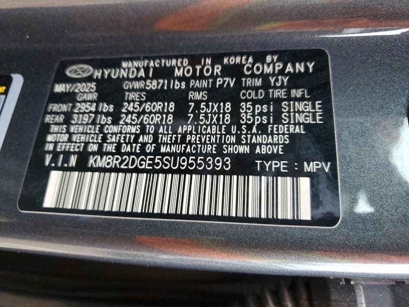2025 HYUNDAI PALISADE SEL 13