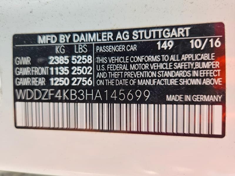 2017 MERCEDES-BENZ E 300 4MATIC 12