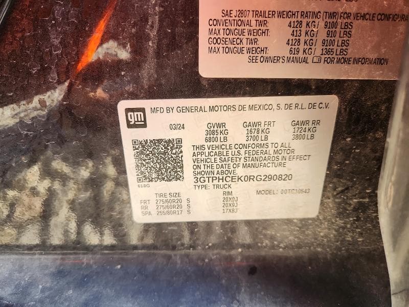 2024 GMC SIERRA C1500 ELEVATION 12